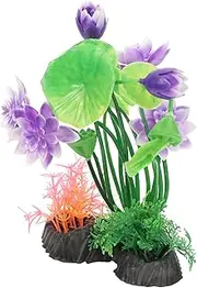 Mipcase Aquarium Landscaping Fish Tank Accessories Fish Bowl Decoration Betta Fish Tank Fish Tank Decorations Glass Aquarium Vivid Aquarium Decor Plastic Aquarium Grass Plant