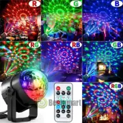 Sound Activated LED RGB Stage Light Bar Lamp Xmas Disco Party Club DJ Ball Light