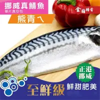 在飛比找博客來優惠-【金園排骨】頂級挪威薄鹽鯖魚10片(170g/片)