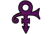 Prince Woven Symbol Iron On Patch (Purple/Black) (One Size)