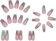 Press on False Nails | Irregular Multipurpose False Nails,Portable Supplies, Cute False Nails for Holiday, Dates, Family Gatherings