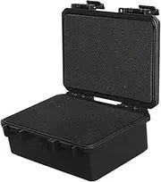 Generic Waterproof Hard Case Storage Box Portable Anti Impact Tool Box Organizer for Electrician Household Action cam Camera Lens