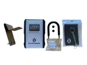 FnJ Lockbox for Keys & FOB, 3 Ways to Mount-Wall, Shackle, or Window Faraday Bag