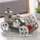 Mini Steam Engine Motor Car Model Kit DIY Educational Toy