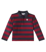 [Bonpoint] Bonpoint Gad striped cotton top Y 14 blue