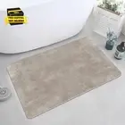 Thin Bath Mat 32X20, Rubber Anti-Slip Bathroom Mat, Quick Dry Bath Mat, Thin Bat