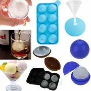 ICE Balls Maker Round Sphere Tray Mold Cube Whiskey Ball Cocktails Silicone New