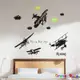 【橘果設計】飛機 壁貼 牆貼 壁紙 DIY組合裝飾佈置