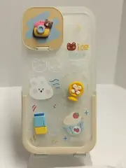 Cute Phone Case For Apple iPhone 12 Pro Max Shockproof Bumper Cover Color Clear