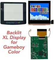 GameBoy Color Q5 XL OSD IPS Backlight Kit For Game Boy GBC