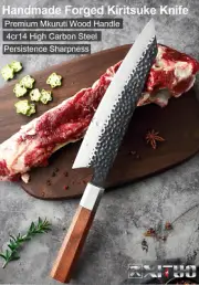 New Chef Knife High Carbon Stainless Steel Handmade knife Forged Chefs knifes