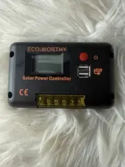 Charge Controller Pwm LCD Display Solar USB Port 12V 24V Module Panel