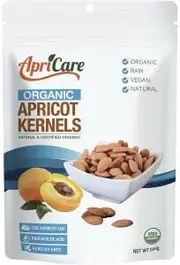 Apricare Apricot Kernels Organic Raw 500g