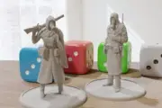 Wasteland Explorers - 28mm/32mm - post Apocalyptic Minifigure - Ideal Proxy Mi