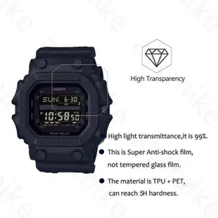 【攝像專用配件】卡西歐手錶屏幕保護膜 Casio GX-56BB W800H-1AV W-218HD F-91W 全覆蓋