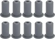 10pcs Cable Routing Kit for Starlink, Silicone Cable Feed Through Bushings, Wall Grommets 0.75in Diameter, Protection, Beautify Wall Holes, Compatible (Grey)