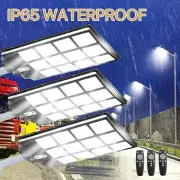 1680 LED Solar PIR Motion Sensor Street Wall Light Outdoor Garden Security Lamp