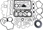 BNUSLO Overhaul Gasket Kit with Turbo Replacement for Caterpillar CAT Engine 3024 3024C 3024T C2.2 C2.2T (with Turbo)