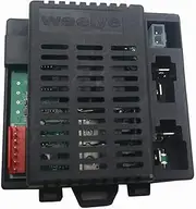 Weelye RX23 Control Box Receiver Kids Electric Ride On Car Control Box Replacement Parts Match 2.4G Bluetooth Remote Control for 12V Children Riding Toys