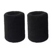 2Pcs Unisex Basketball Sports Cotton Sweat Band Sweatband Wristband Wrist Band