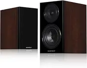 Wharfedale Diamond 12.0 Pair of Passive Shelf Speakers, Walnut