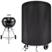Oxford Cloth BBQ Cover for Round BBQ Grills Perfect Fit for Weber 57cm