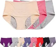 [Generic] ComfyGuard Leak-Proof Panties, Leakproof Panties for Women Over 60, Underwear Large Breathable Cotton for Women
