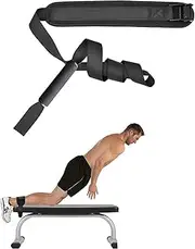 WEZCHUGHAOL Resistance Band Hamstring Curl Strap, Home Fitness Exercise Band, Adjustable Hamstring Roll Strap Assisted Sports Equipment for Leg Strength, Workout Resistance