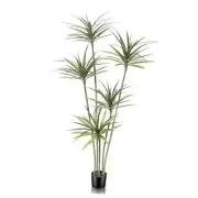 Faux Agave Plant - Faux Dracaena Tree with 5 Heads in Pot - Artificial Tree 6ft