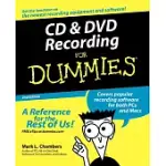 CD & DVD RECORDING FOR DUMMIES