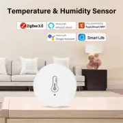 Tuya Zigbee Temperature and Humidity Sensor Thermometer Hygrometer Smart Home