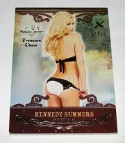 2015 Benchwarmer KENNEDY SUMMERS Treasure Chest #28 Gold Foil/15 Playboy PMOY