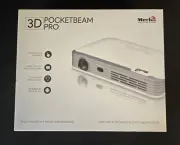 Merlin 3D Pocketbeam Pro Projector - Home Cinema with 2000 lumens Vid projector