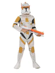 Star Wars Clone Trooper Commander Cody Child Boys Fancy Dress Up Costume