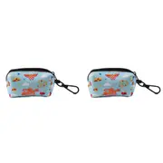 2x The Stubby Club Wonder Woman Dog Poop/Waste Cleanup Bags Dispenser Portable