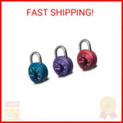 Master Lock 1530DCM Locker Lock Combination Padlock, 1 Pack, Colors may vary