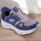 Skechers Slips-Ins Glide Step Pro Slip On Sneakers Shoes Women's 10 Purple Coral