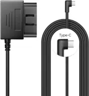 Type C Port OBD Hardwire Kit for Dash Cam Easy to Install Support Parking Mode