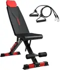Multi-Angle Weight Bench Versatile Home Gym Trainer with Incline Decline