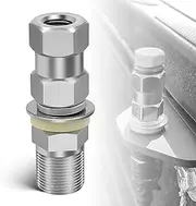 Anina CB Radio Antenna SO-239 Stub Mount Heavy Duty Connector Standard 3/8 X 24 Threaded Suit for 1/2" Mounting Hole