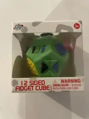 NIB Giggle Zone 12-Side Fidget Cube Novelty Toy Functional Ages 3+ New