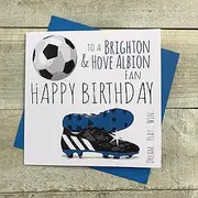 Brighton and Hove Albion Football Card - by WHITE COTTON CARDS 46