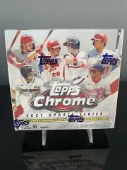 2021 TOPPS CHROME UPDATE MEGA BOX - NEW & SEALED - Ready To Open - BIG HITS!