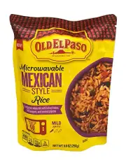 Old El Paso Microwavable Mild Spice Mexican Style Rice 8.8 oz