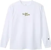 [Champion] CK-YB415 Kids' Long Sleeve T-Shirt, Round Neck, Antibacterial, Odor Resistant, Quick Drying, Script Logo, Mini Long Sleeve T-Shirt, Basketball