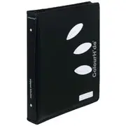 ColourHide Zip Binder A4 2 D-Ring 25mm Black