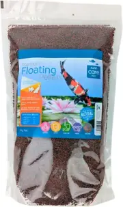 Premium Floating Pellets, Fish Food for Goldfish & Koi, 1Kg - Natural Ingredient