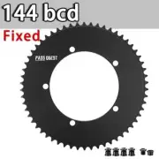 144 BCD Chainring Fixed Gear Mountain Track Bike Round Single Chainwheel 46-66T