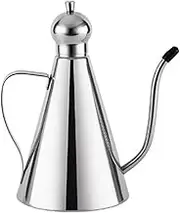 Olive Oil Can Oil Pot Oil Dispenser Bottle Sauce Can Stainless Steel Leakproof Kitchen Utensils 500ml