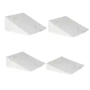 Dreamz Bedding Wedge Pillow Memory Foam Cushion Back Neck Support Bamboo Cover